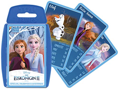 Winning Moves - TOP TRUMPS - Eiskönigin 2 - Kartenspiel mit Elsa, Anna, Olaf und vielen mehr - Alter 6+ - Deutsch Winning Moves - TOP TRUMPS - Eiskönigin 2 - Kartenspiel mit Elsa, Anna, Olaf und vielen mehr - Alter 6+ - Deutsch von Winning Moves