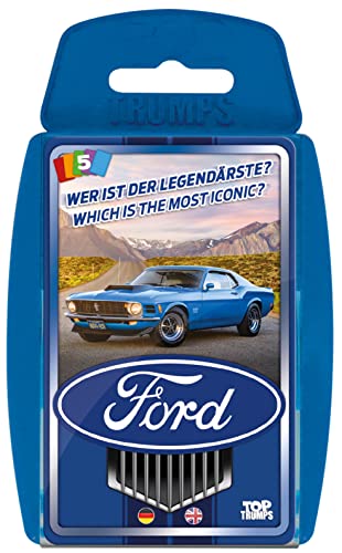 Top Trumps - Ford (deutsch/englisch) Kartenspiel Karten Spiel Auto Quartett von Winning Moves