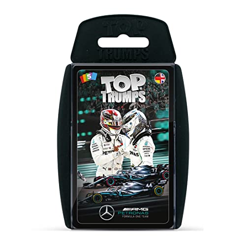 Top Trumps Mercedes AMG Petronas Kartenspiel Karten Spiel Formel 1 Quartett (deutsch/englisch) von Winning Moves