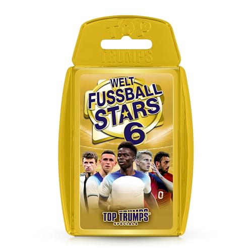 Top Trumps - Weltfußballstars 6 Kartenspiel Quartettspiel Fußball Top Trumps - Weltfußballstars 6 Kartenspiel Quartettspiel Fußball von Winning Moves