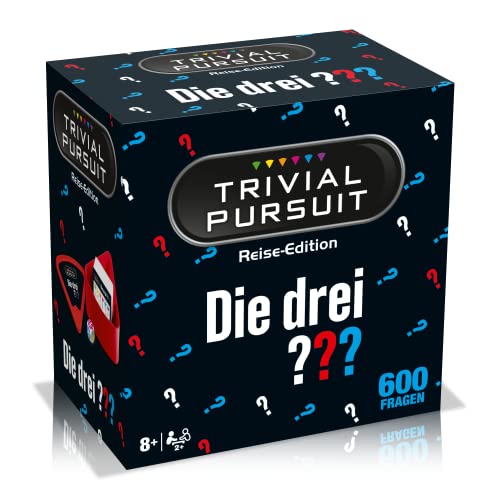 Winning Moves Trivial Pursuit - Die DREI ??? Fragezeichen Wissensspiel Quiz Ratespiel Gesellschaftsspiel deutsch, WM02355-GER-6 von Winning Moves