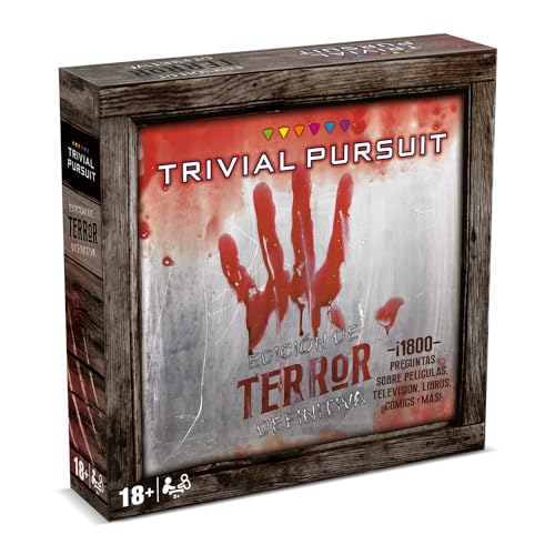 Winning Moves Trivial Pursuit de Terror - Brettspiel mit 1800 Fragen - spanische Version von Winning Moves