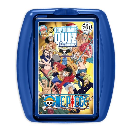 WINNING MOVES WM03130-FRE-6 Spiele, One Piece Quiz von Winning Moves