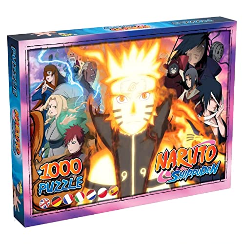 WINNING MOVES WM00139-ML1-6 Naruto Puzzle, Bunt, 1000 Pieces WINNING MOVES WM00139-ML1-6 Naruto Puzzle, Bunt, 1000 Pieces von Winning Moves