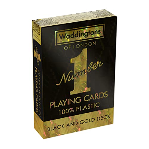 Waddingtons Spielkartenspiel, Schwarz und Gold, Rot von Winning Moves