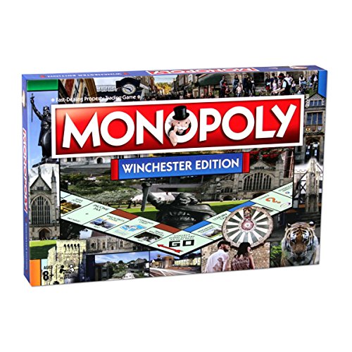 Winning Moves Winchester Monopoly-Brettspiel, Advance to King Alfred The Great's Statue, das Stadtmuseum oder die Jewry Street und tauschen Sie Ihren Weg zum Erfolg, EIN tolles Geschenk für Kinder ab Winning Moves Winchester Monopoly-Brettspiel, Advance to King Alfred The Great's Statue, das Stadtmuseum oder die Jewry Street und tauschen Sie Ihren Weg zum Erfolg, EIN tolles Geschenk für Kinder ab von Winning Moves