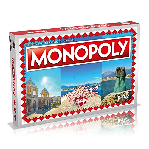 Winning Moves, Monopoly Viareggio italienische Edition Familienspiel ab 8 Jahren + von Winning Moves