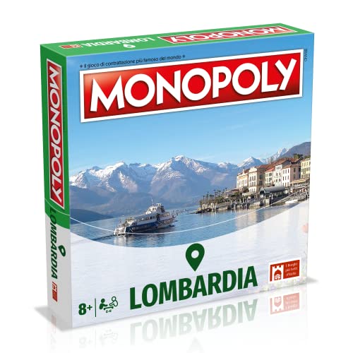 Winning Moves, Schönste Dörfer Italiens Lombardei Edition, italienische Edition, Familienspiel ab 8 Jahren + von Winning Moves