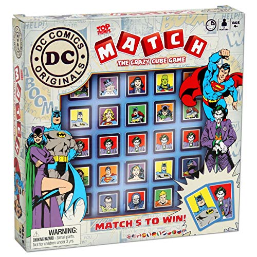 Winning Moves 001748 Superheroes Brettspiel DC Comics Super Heroes Match The Crazy Cube Game, Taglia unica Winning Moves 001748 Superheroes Brettspiel DC Comics Super Heroes Match The Crazy Cube Game, Taglia unica von Winning Moves