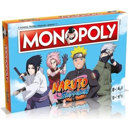 Winning Moves 0293 Monopoly Naruto Shippuden (Sprache Französisch) von Winning Moves