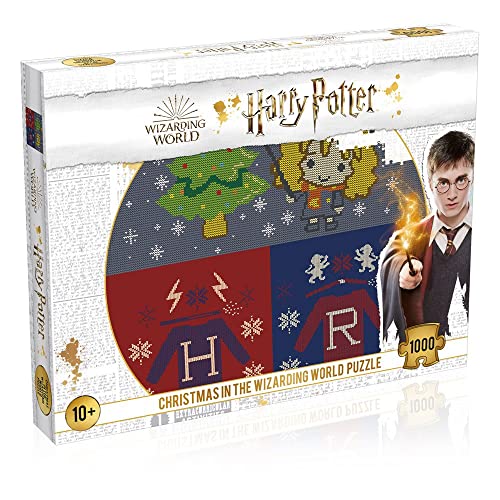 Winning Moves 1000 EL. Harry Potter BoÄšze Narodzenie w Hogwarcie [Puzzle] von Winning Moves