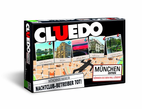Winning Moves 10807 - Cluedo München, Geschicklichkeitsspiel von Winning Moves