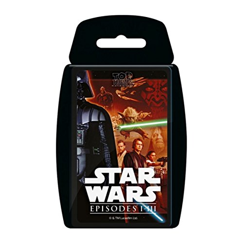 Winning Moves Star Wars Episode 1–3 Top Trumps-Kartenspiel von Top Trumps