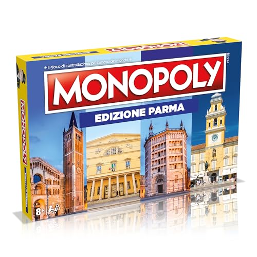 Winning Moves 193664 Monopoly Edition Stadt Parma Mehrfarbig von Winning Moves