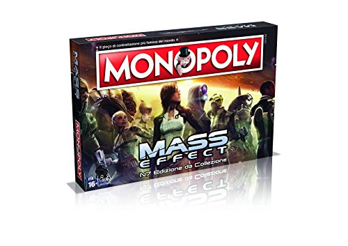 Winning Moves 29292 Mass Effect Brettspiel-Monopoly Sammleredition Italienische Version von Winning Moves