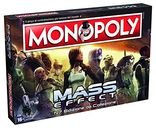 Winning Moves 29292 Mass Effect Brettspiel-Monopoly Sammleredition Italienische Version von Winning Moves