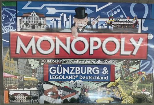 Monopoly Günzburg & Legoland Edition - Das berühmte Spiel um den großen Deal! (limitierte Auflage) von Winning Moves