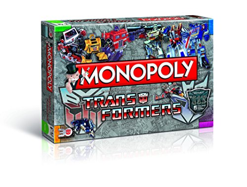 Winning Moves 43492 - Monopoly Transformers Retro, Geschicklichkeitsspiel von Winning Moves