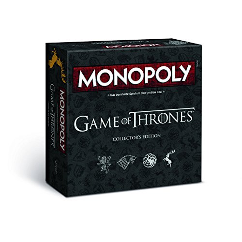 Monopoly Game of Thrones Collector's Edition – Das Spiel zur angesagten Serie (Deutsch) 6 Spieler von Winning Moves