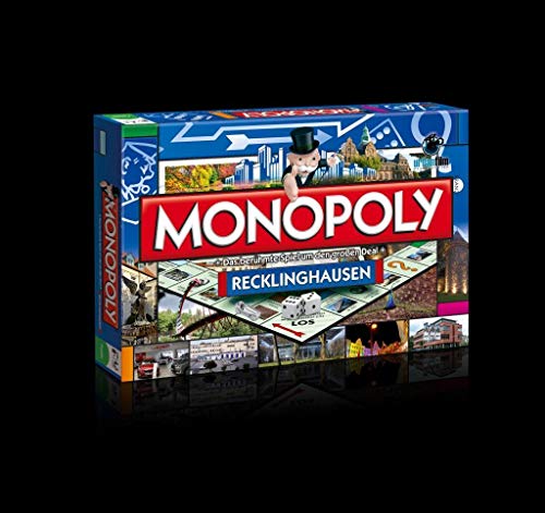 Winning Moves - Monopoly Recklinghausen Stadt Edition - das weltberühmte Spiel um Grundbesitz und Immobilien von Winning Moves