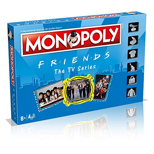 Winning Moves - Monopoly - Friends - Friends Merchandise - 2 bis 6 Spieler, Alter 8+ - Deutsch von Winning Moves