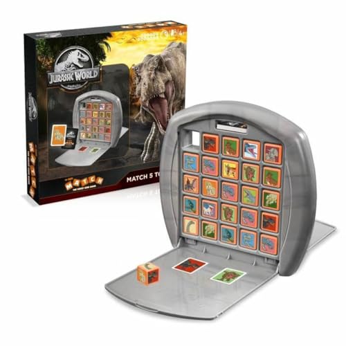 Winning Moves - Match - Jurassic World - Dinosaurier Spiel - Alter 4+ - Multilingual, 26,7 x 5,5 x 26,7 cm Winning Moves - Match - Jurassic World - Dinosaurier Spiel - Alter 4+ - Multilingual, 26,7 x 5,5 x 26,7 cm von Winning Moves