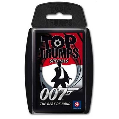 Winning Moves 60826 - Top Trumps - James Bond, Kartenspiel von Winning Moves