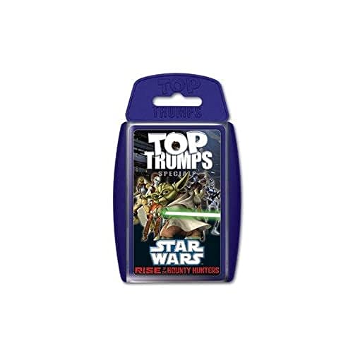 Winning Moves 61120 Top Trumps - Star Wars Rise of the Bounty Hunters, Trumpfspiel von Winning Moves