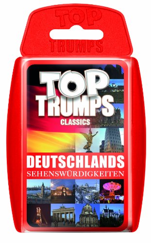 Winning Moves 61403 - Top Trumps - Deutschlands Sehenswürdigkeiten, Kartenspiel von Winning Moves