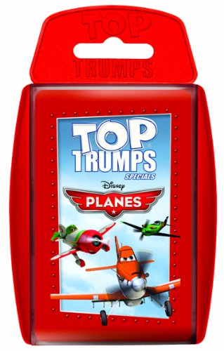 Winning Moves 61724 Top Trumps-Disney Planes, Kartenspiel von Winning Moves