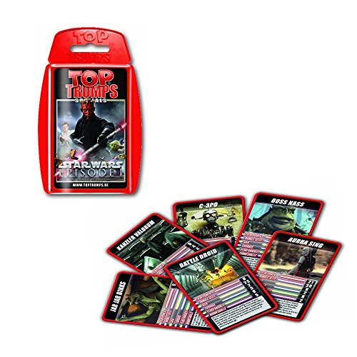 Winning Moves 61793 Top Trumps - Star Wars Episode I, Trumpfspiel von Winning Moves