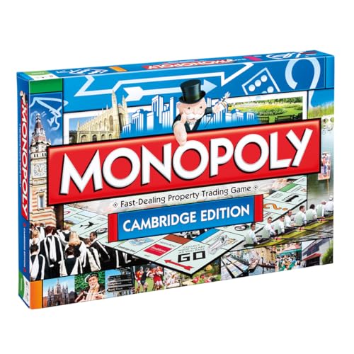 Winning Moves Cambridge Monopoly Board Game - Brettspiel für die ganze Familie ab 8 Jahren mit 2 Spielern Winning Moves Cambridge Monopoly Board Game - Brettspiel für die ganze Familie ab 8 Jahren mit 2 Spielern von Winning Moves