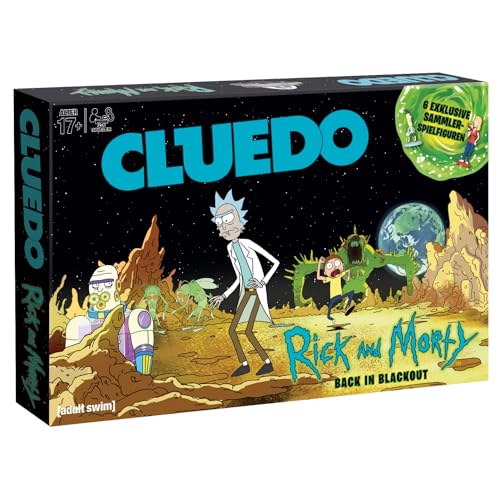Winning Moves - Cluedo - Rick and Morty - Rick and Morty Merch - Alter 17+ - Deutsch Winning Moves - Cluedo - Rick and Morty - Rick and Morty Merch - Alter 17+ - Deutsch von Winning Moves