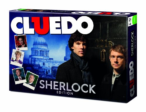 Winning Moves Cluedo Sherlock Edition - Gesellschaftsspiel Holmes Detektiv Spiel Deutsch von Winning Moves
