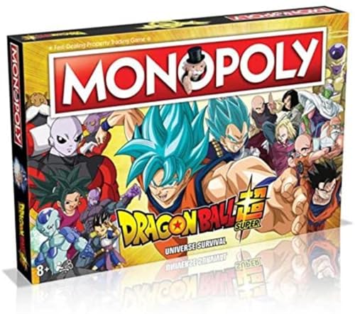 Winning Moves Dragon Ball Z Super Edition Monopoly - Italien Merchandising von Winning Moves