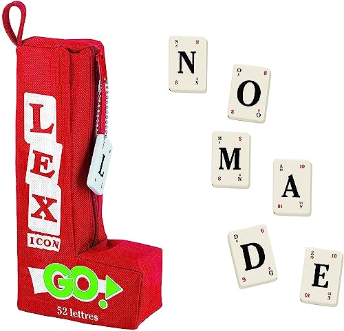 LEX GO! - Cleveres Reise- & Kompaktspiel für Kinder und Erwachsene - Alter 8+ - multilingual von Winning Moves