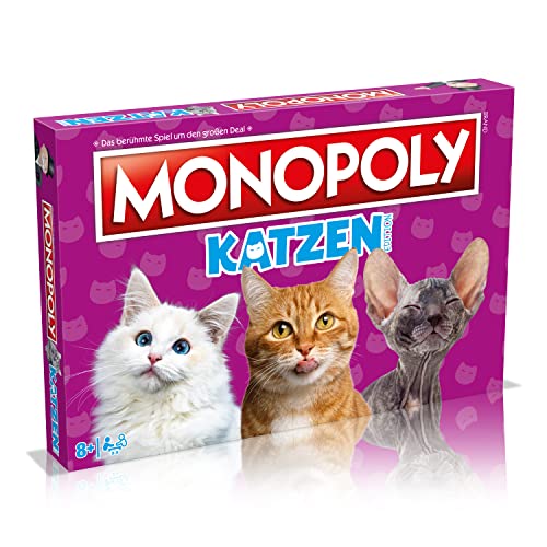 Monopoly - Katzen - Spiele ab 8 Jahre - Alter 8+ - Deutsch von Winning Moves
