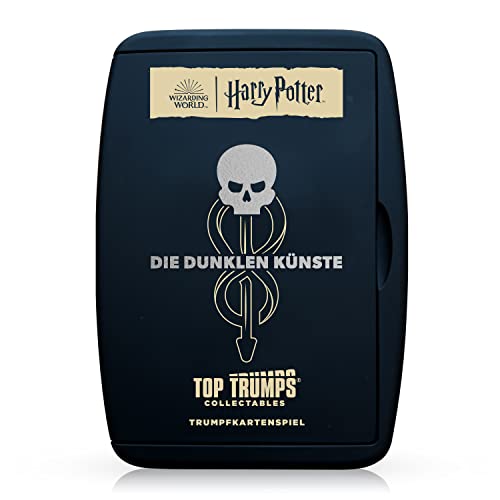 Winning Moves - TOP TRUMPS Collectables - Harry Potter Die dunklen Künste - Harry Potter Fanartikel - Alter 6+ - Deutsch von Winning Moves