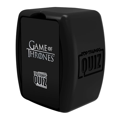 Winning Moves - TOP Trumps Quiz - Game of Thrones - Merchandise - Alter 18+ - Deutsch, Farbe Weiß. von Winning Moves