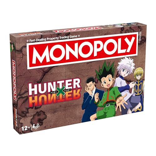 Winning Moves Hunter x Hunter Monopoly klassisches Brettspiel, perfekt für 2-6 Spieler und ein tolles Geschenk für Fans ab 12 Jahren von Winning Moves