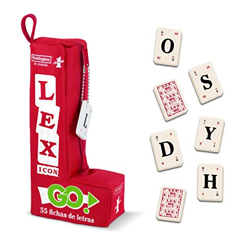 Winning Moves LEX-GO Buchstaben und Wörter Brettspiel - EIN schnelles Spiel für Zuhause oder Reisen von Winning Moves