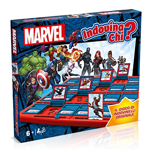 Winning Moves Marvel Rate wer? Brettspiel, The Avengers, Guardians of the Galaxy und Wakanda sind in diesem Rätselspiel enthalten, Geschenk für Spieler ab 6 Jahren Winning Moves Marvel Rate wer? Brettspiel, The Avengers, Guardians of the Galaxy und Wakanda sind in diesem Rätselspiel enthalten, Geschenk für Spieler ab 6 Jahren von Winning Moves