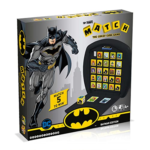 WINNING MOVES - Match Batman – Gesellschaftsspiel – französische Version von Top Trumps