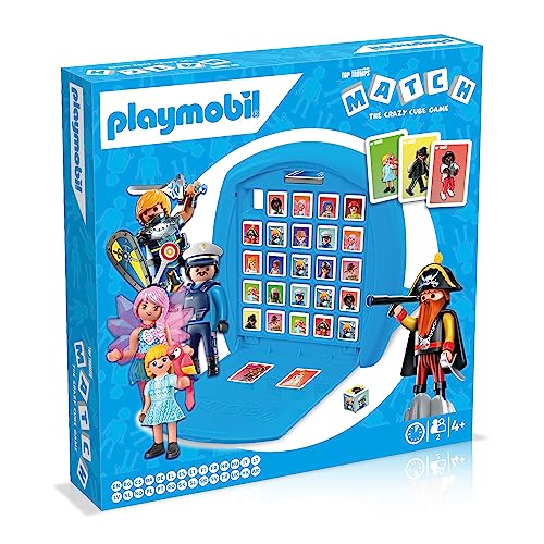 Winning Moves - Match - Playmobil - Kinderspiele ab 4 Jahre - Multilingual von Winning Moves