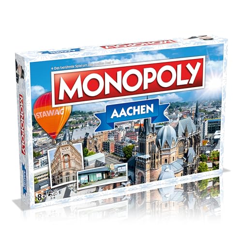 Winning Moves - Monopoly - Aachen - Monopoly Städte-Edition - Alter 8+ - Deutsch von Winning Moves