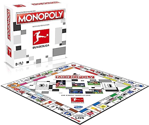 Winning Moves - Monopoly - Bundesliga Edition - Bundesliga Fanartikel - Alter 8+ - Deutsch von Winning Moves