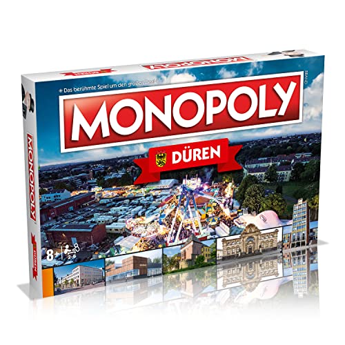 Winning Moves - Monopoly - Düren - Gesellschaftsspiele - Alter 8+ - Deutsch von Winning Moves