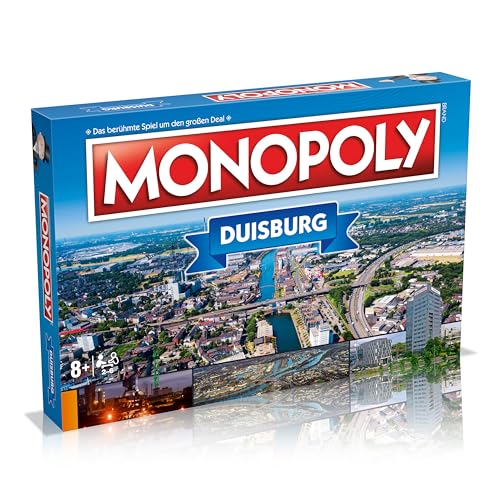 Winning Moves - Monopoly - Duisburg - Monopoly Städte-Edition - Alter 8+ - Deutsch von Winning Moves