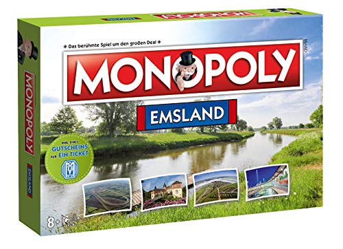 Winning Moves Monopoly Emsland Region Edition Ausgabe Spiel Gesellschaftsspiel Brettspiel von Winning Moves