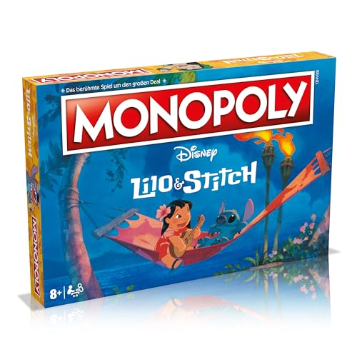Winning Moves - Monopoly - Lilo & Stich - Brettspiel - Alter 8+ - Deutsch von Winning Moves